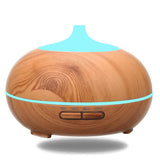 VVPEC 300ml Aroma Essential Oil Diffuser Ultrasonic Air Difuser Essential Humidifier with 7 Color Changing LED