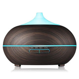 VVPEC 300ml Aroma Essential Oil Diffuser Ultrasonic Air Difuser Essential Humidifier with 7 Color Changing LED