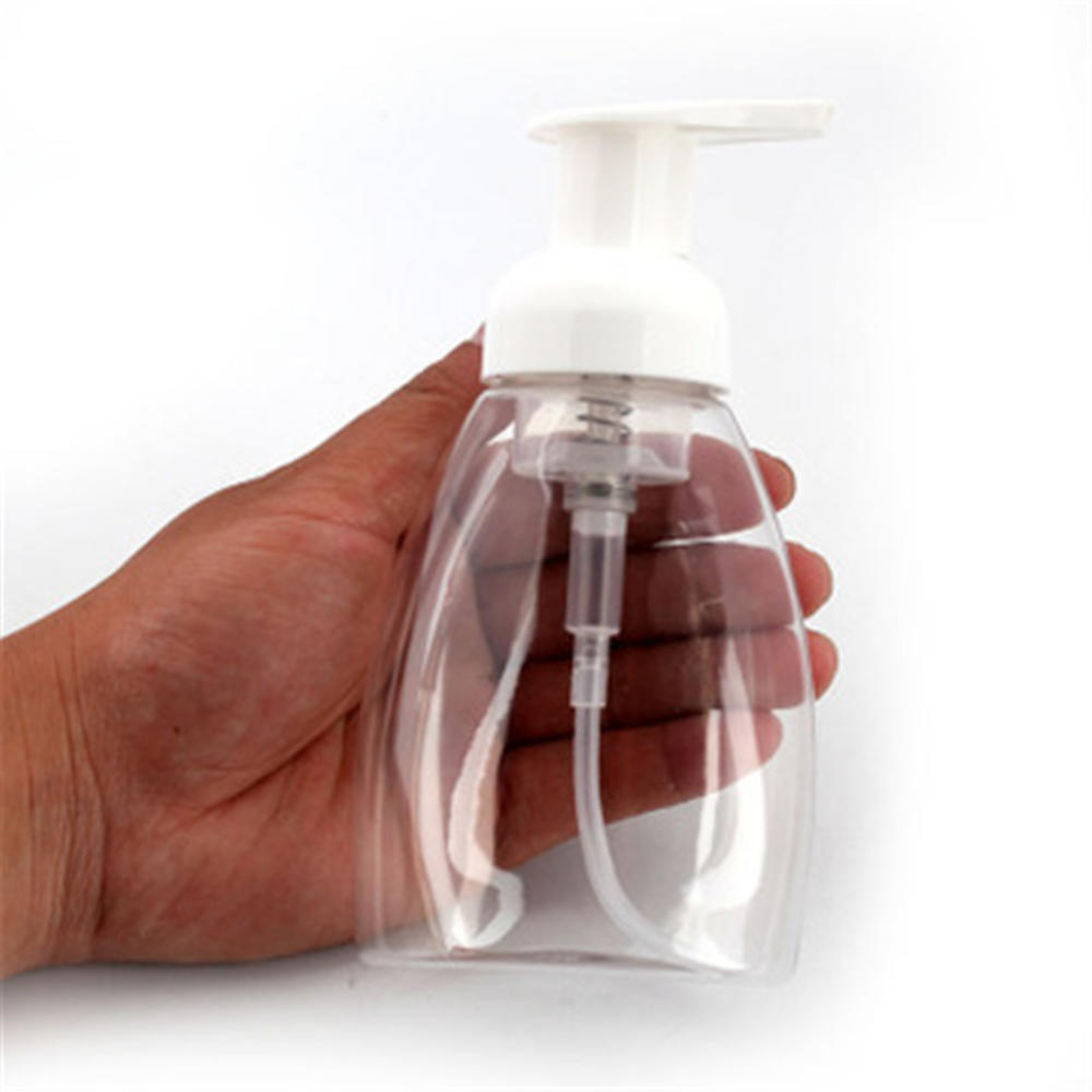 1pc Clear Foaming Bottle foaming soap dispenser pump Soap Mousses Liquid Dispenser Shampoo Lotion Shower Gel Foam Bottles 250ml