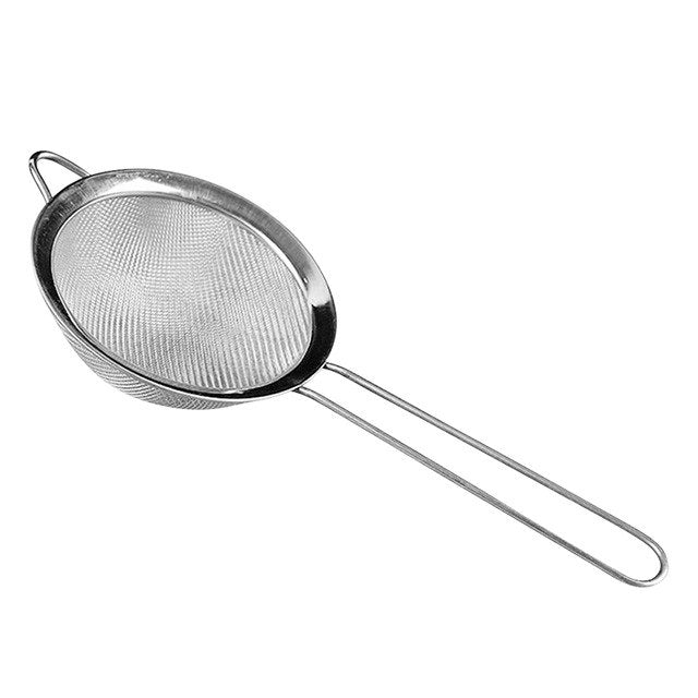 Stainless Steel Wire Fine Mesh Oil Strainer High Quality Flour Sifter Sieve Colanders DIY Kitchen Tools