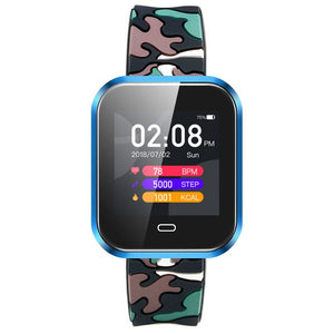 2018Smart Watch IP67 waterproof Support sleep Blood Pressure monitor Multi Sport Mode Fitness bracelet HeartRate Smart wristBand
